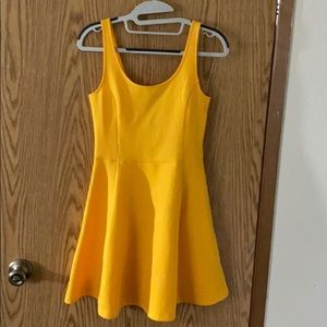 H&M yellow summer dress